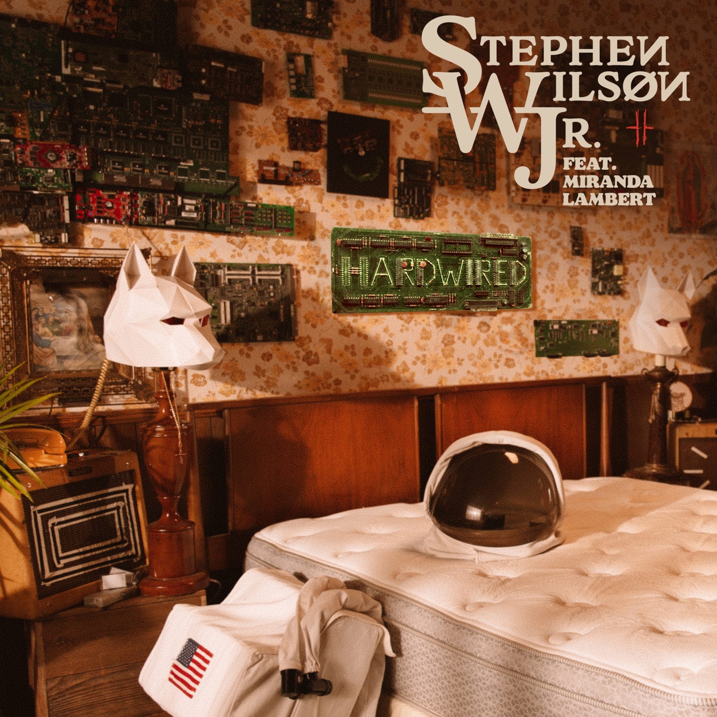 Album artwork for Hardwired by Stephen Wilson Jr. featuring Miranda Lambert